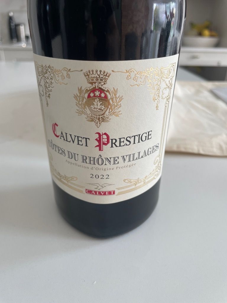 2022 Calvet Côtes du Rhône Villages Prestige de Calvet - CellarTracker