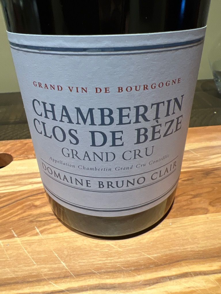 2012 Domaine Bruno Clair Chambertin-Clos de Bèze - CellarTracker
