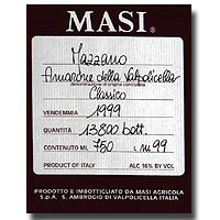 2009 Masi Amarone della Valpolicella Classico Mazzano - CellarTracker
