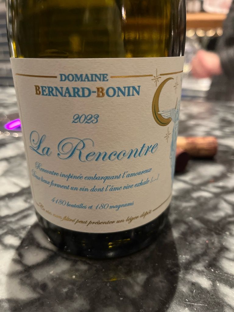 2020 Domaine Bernard-Bonin Meursault La Rencontre - CellarTracker