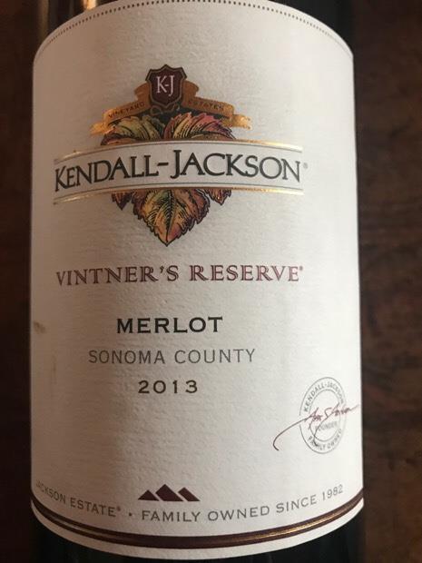 Kendall-Jackson Vintner's Reserve Merlot