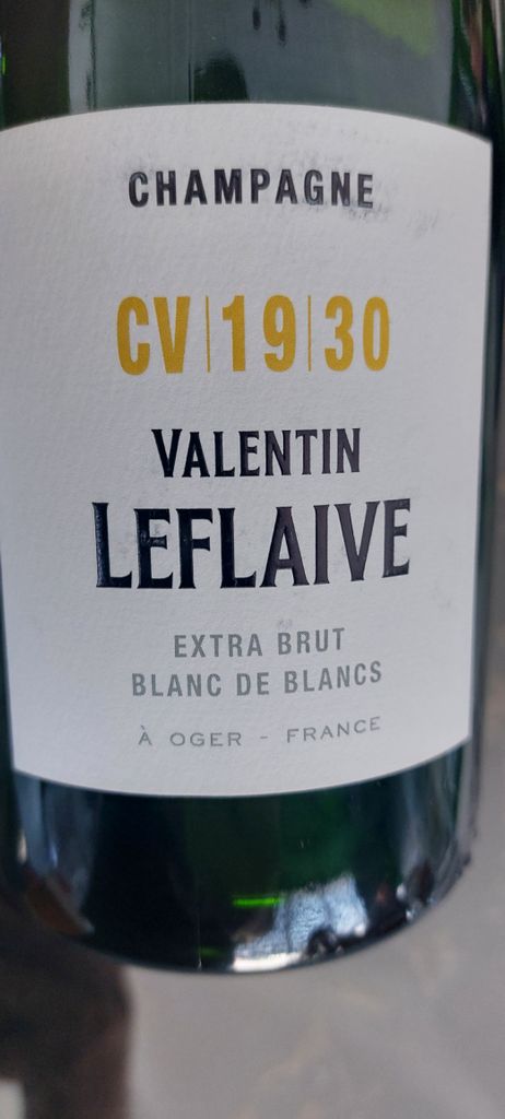 N.V. Valentin Leflaive Champagne CV 19 30 Blanc de Blancs Extra