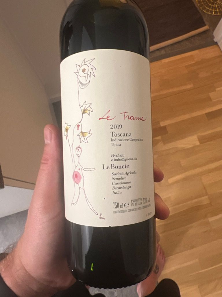 新品未開封 Le Boncie Le Trame 2019 トスカーナ 赤ワイン 2019 Podere le Boncie (Giovanna Morganti) Le Trame Toscana IGT