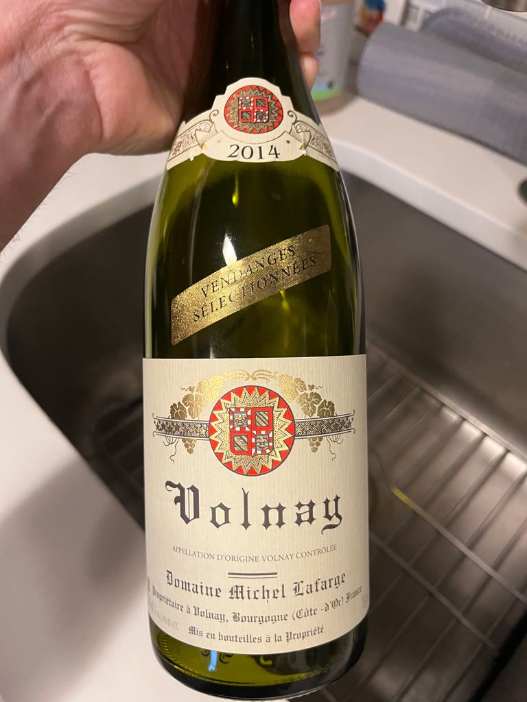 2014 Domaine Michel Lafarge Volnay Vendanges Sélectionnées