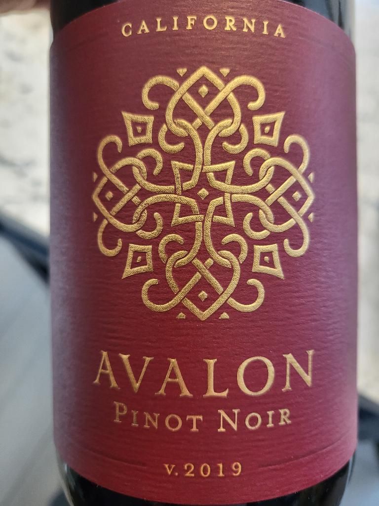 2019 Avalon Pinot Noir, USA, California CellarTracker