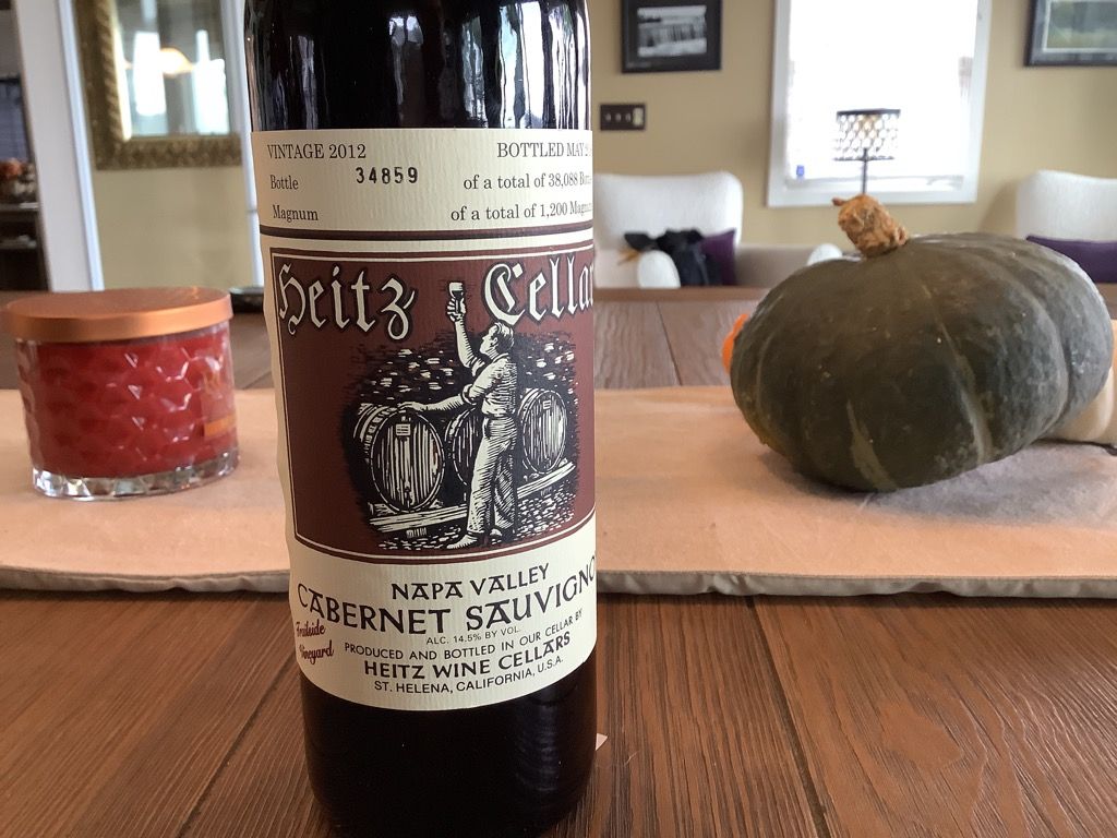 2012 Heitz Cellar Cabernet Sauvignon Martha's Vineyard - CellarTracker