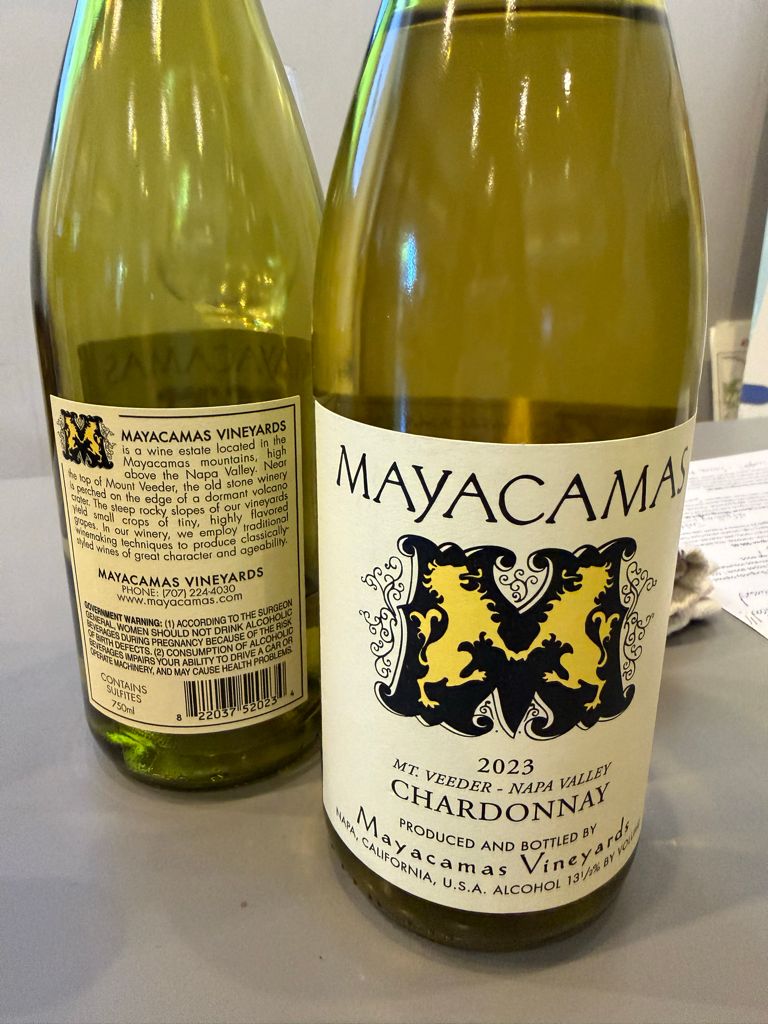 2023 Mayacamas Vineyards Chardonnay - CellarTracker