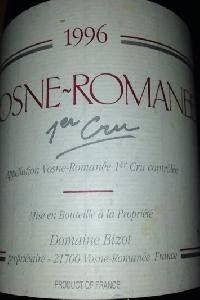 2014 Domaine Bizot Vosne-Romanée 1er Cru - CellarTracker