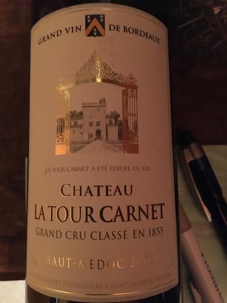 2000 Château La Tour Carnet - CellarTracker