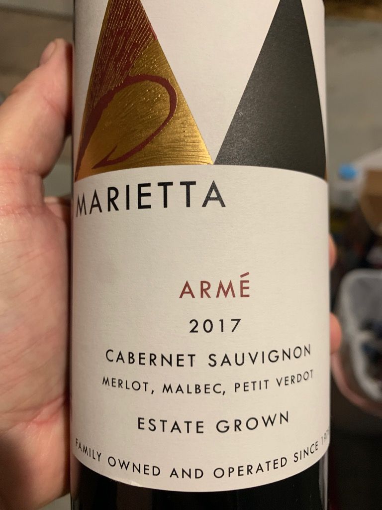Marietta cellars Game trail Cabernet Sauvignon yorkville highlands glass 750ml (746751000141)