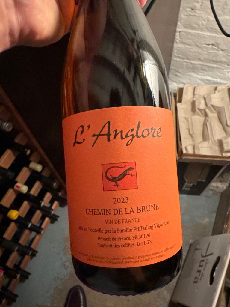 2022 Domaine de l'Anglore Chemin de la brune - CellarTracker