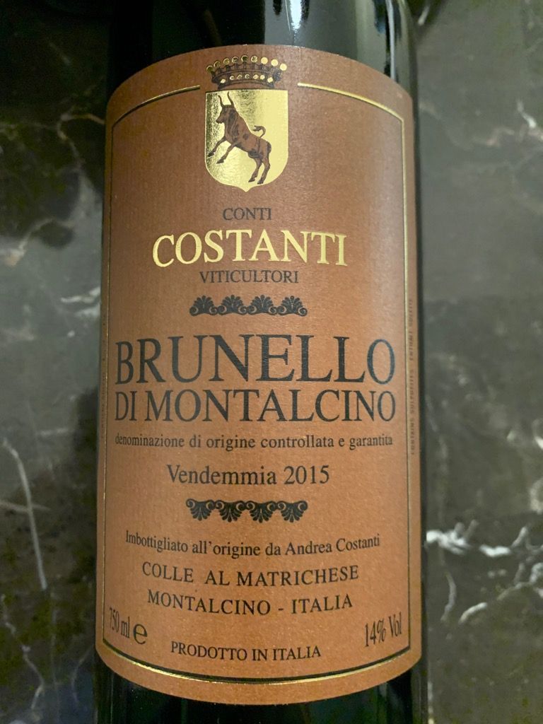 ロッソ・ディ・モンタルチーノ 2018／コンティ・コスタンティ 2018 Conti Costanti Brunello di Montalcino - CellarTracker
