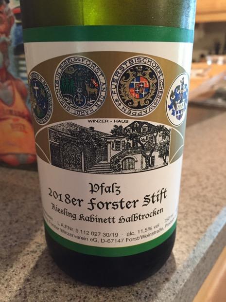 2020 Forster Winzerverein EG Riesling, Germany, Pfalz - CellarTracker