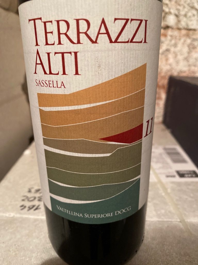 2012 Terrazzi Alti Valtellina Superiore Sassella, Italy, Lombardia ...