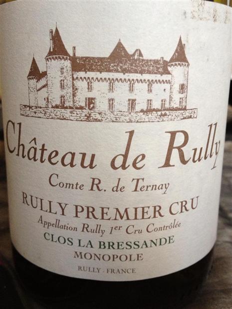 2020 Château de Rully Rully 1er Cru Clos la Bressande Blanc