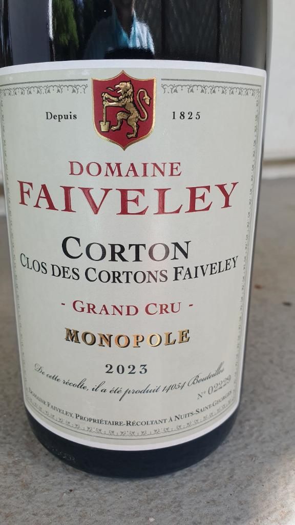 2019 Faiveley Corton-Clos des Cortons Faiveley - CellarTracker