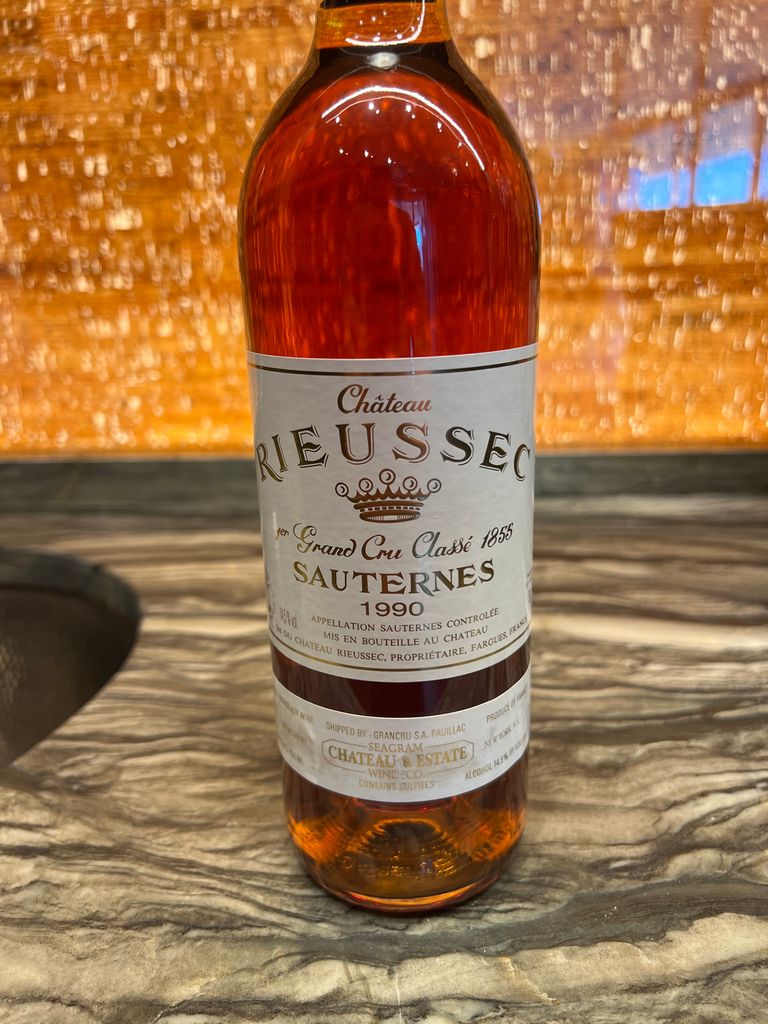 1990 Château Rieussec - CellarTracker
