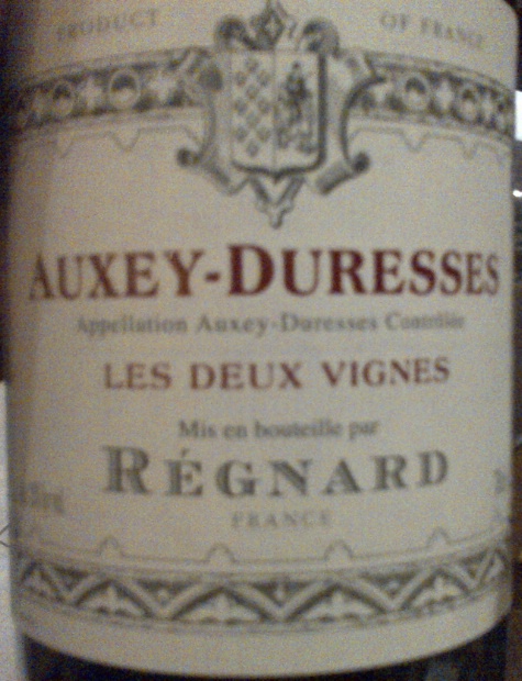 2008 Regnard Auxey-Duresses 