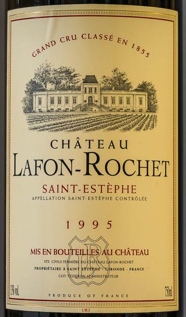 適当な価格 1996 CellarTracker - Lafon-Rochet Château ワイン
