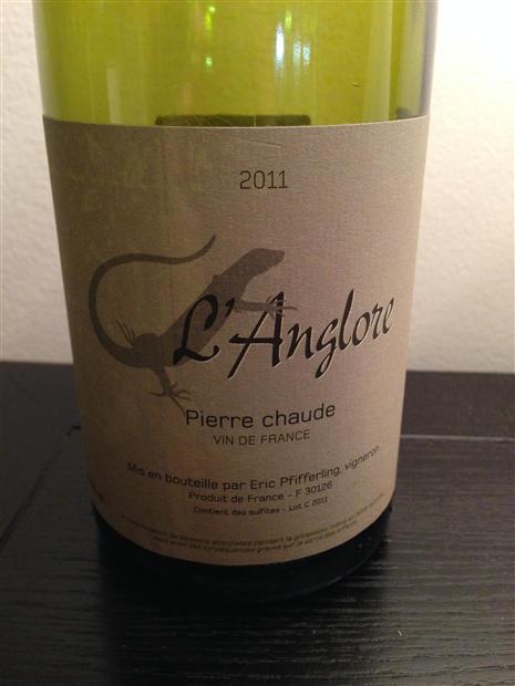 2014 Domaine de l'Anglore Pierre Chaude - CellarTracker
