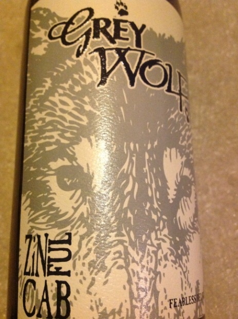 NV Grey Wolf Cellars Zinful Cab, USA, California, Central Coast, Paso