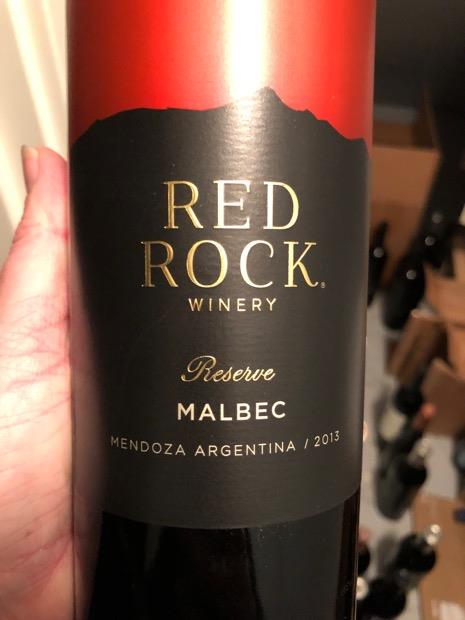 2017 Red Rock Winery Malbec Reserve - CellarTracker