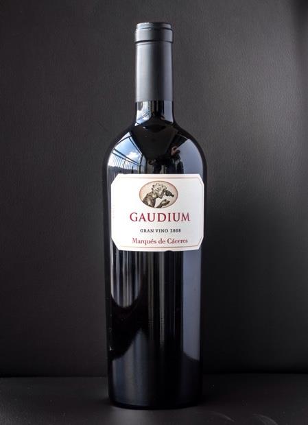 Wine Marques de Caceres, Gaudium, Rioja DOC, 2008, 750 ml Marques