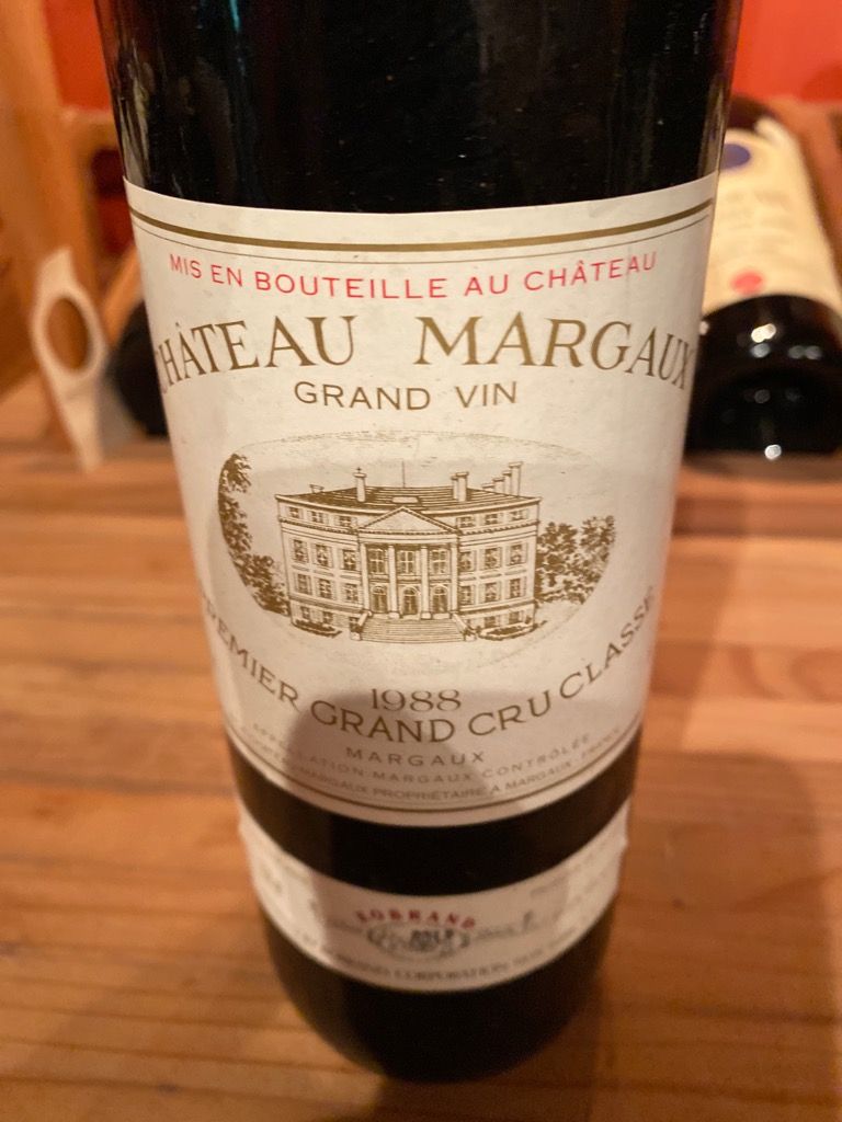 1988 Château Margaux - CellarTracker