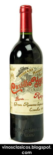 ワイン Castillo Ygay Gran Reserva Especial 1998 1998 Marqués de Murrieta Rioja Castillo Ygay Gran Reserva Especial