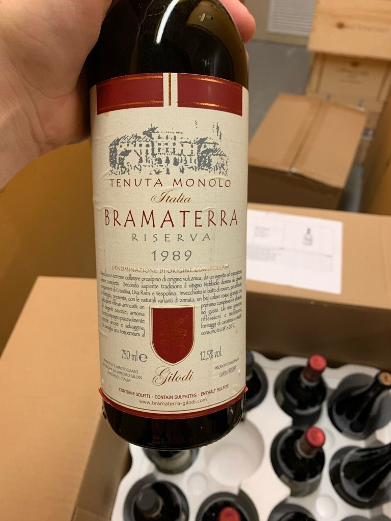 1989 Tenuta Monolo Bramaterra Riserva - CellarTracker