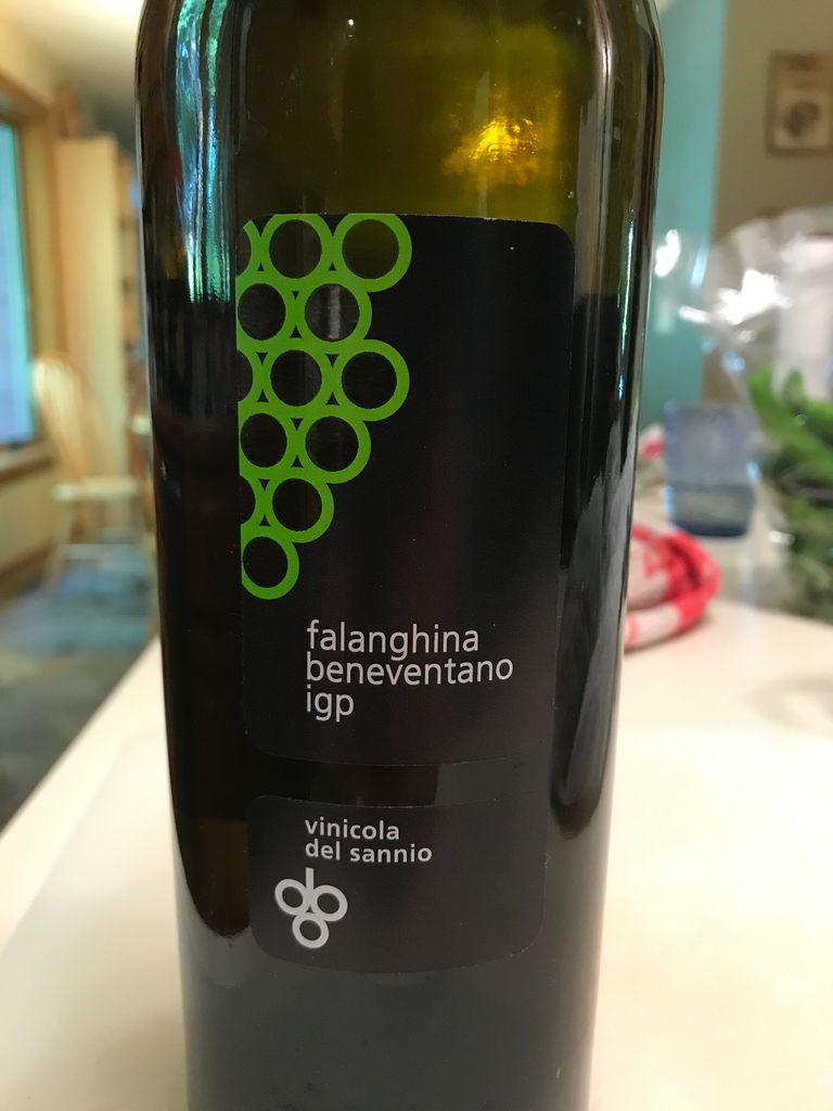 2018 Vinicola del Sannio Falanghina Beneventano IGT, Italy, Campania ...