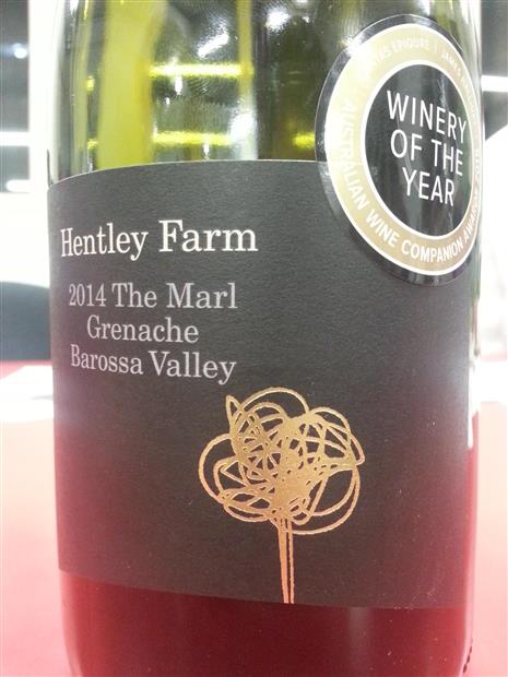 2014 Hentley Farm Grenache The Marl, Australia, South Australia