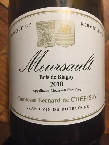 2019 Domaine Comtesse de Chérisey Meursault Bois de Blagny