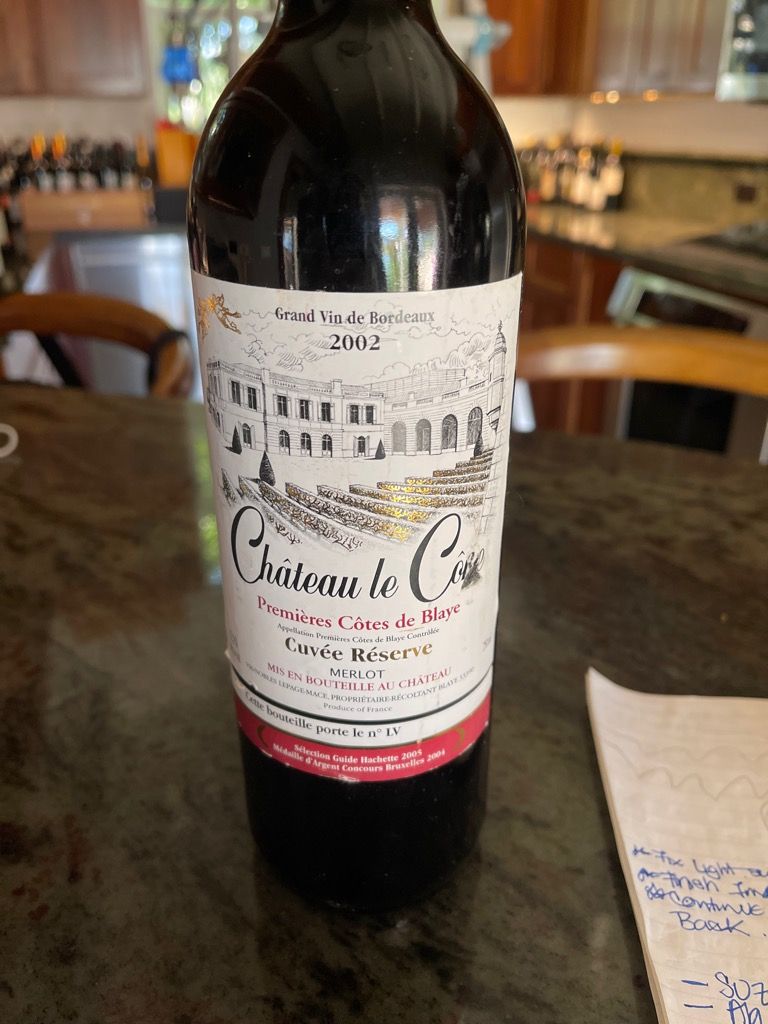 2002 Château le Cone - CellarTracker