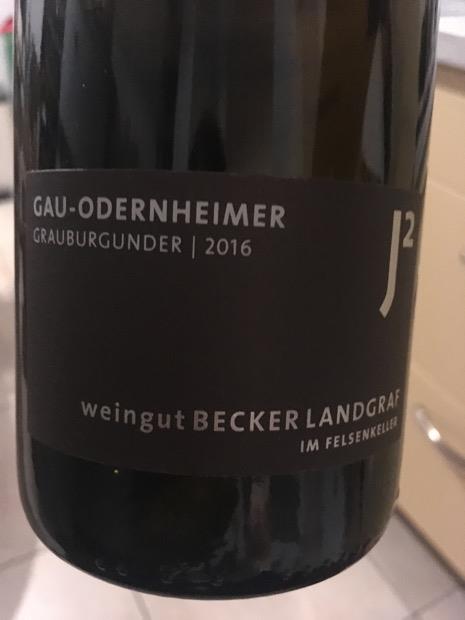 2014 Becker Landgraf Gau-Odernheimer Grauer Burgunder Trocken, Germany ...