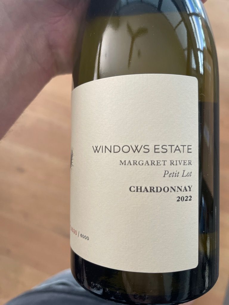 2022 Windows Estate Chardonnay Petit Lot CellarTracker