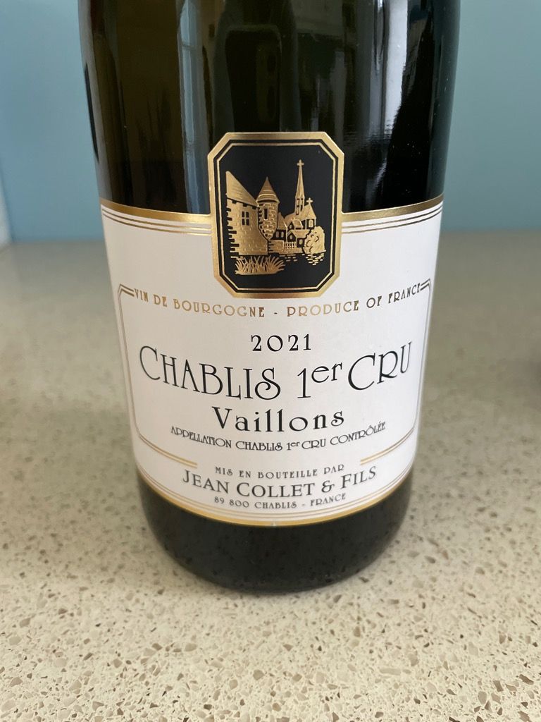 2022 Domaine Jean Collet & Fils Chablis 1er Cru Vaillons