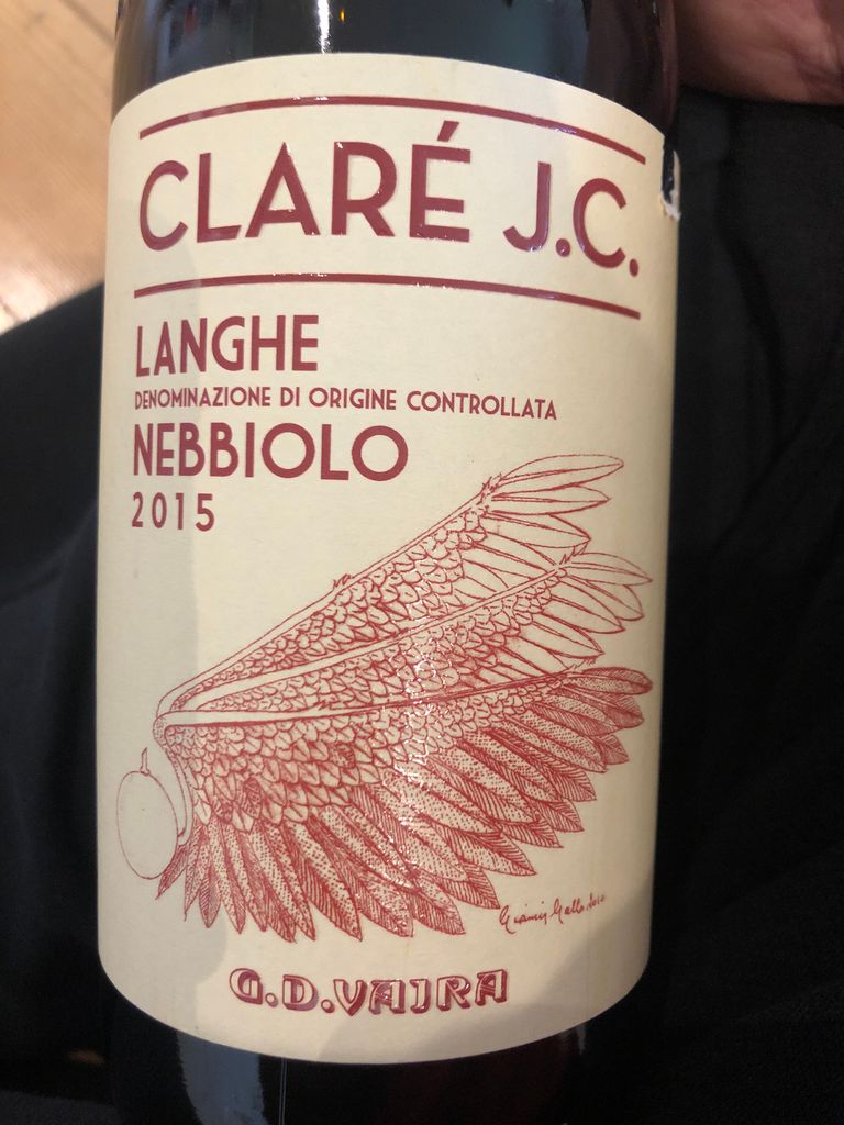 2015 G.D. Vajra Langhe Nebbiolo, Italy, Piedmont, Langhe, Langhe DOC ...