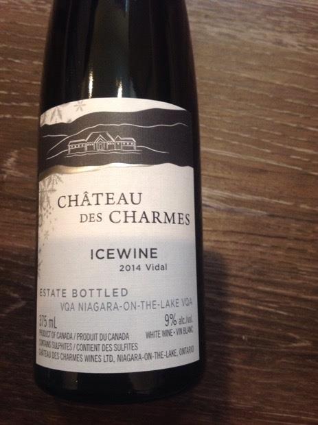 2014 Château des Charmes Vidal Icewine - CellarTracker