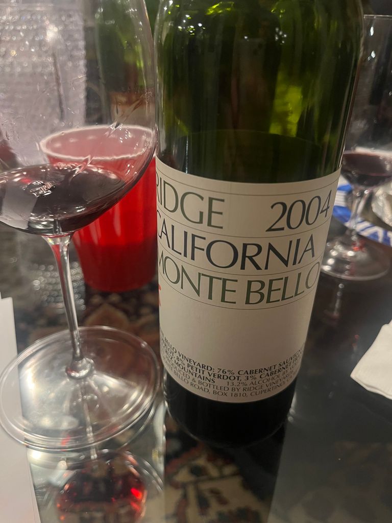 2003 Ridge Monte Bello - CellarTracker