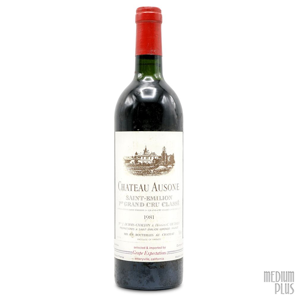 Chateau Ausone 1981 赤ワイン 1981 Château Ausone - CellarTracker