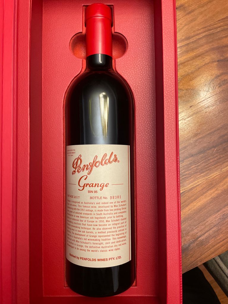 2017 Penfolds Grange - CellarTracker