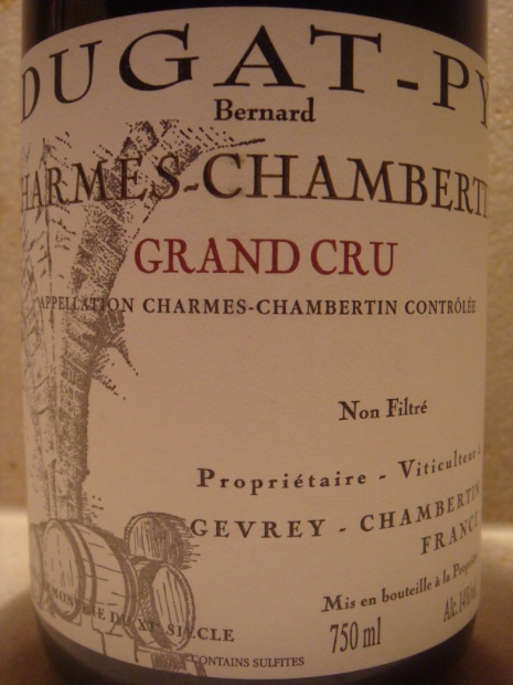 2009 Bernard Dugat-Py Charmes-Chambertin - CellarTracker