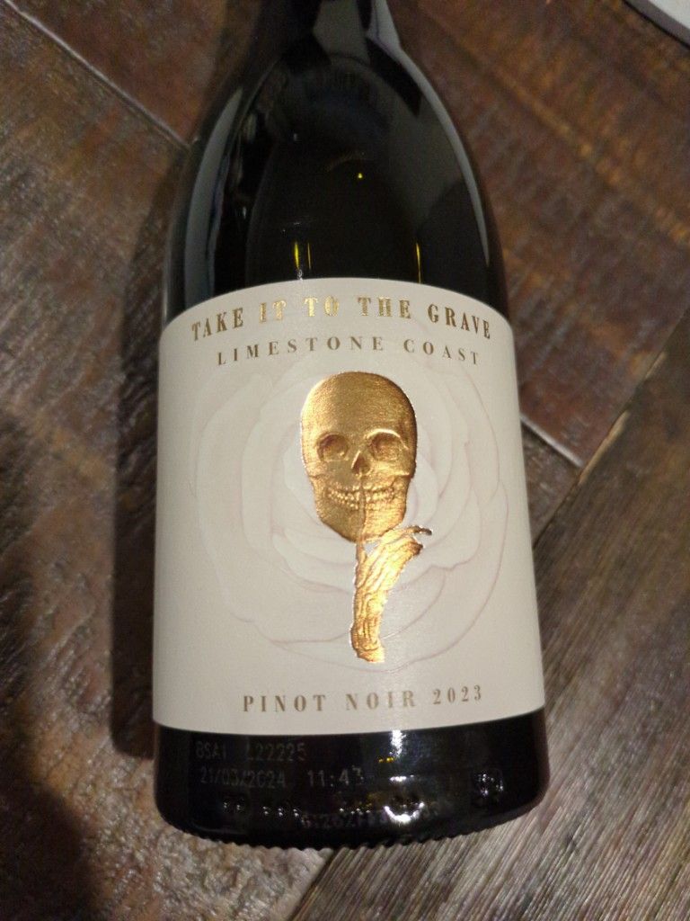 2023 Fourth Wave Wine Partners Pinot Noir Take it to the Grave, Australia, South Australia
