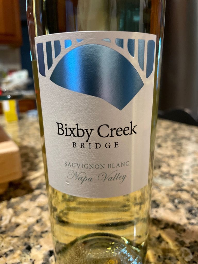 2017 Bixby Creek Bridge Sauvignon Blanc, USA, California, Napa Valley ...