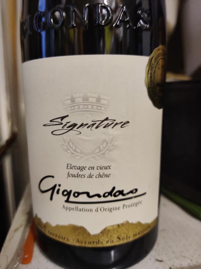 2003 La Cave des Vignerons de Gigondas Gigondas Signature