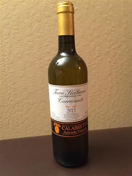2015 Calabretta Carricante Sicilia, Italy, Sicily, Sicilia - CellarTracker