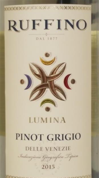 2015 Ruffino Pinot Grigio Lumina Venezia Giulia IGT, Italy, Friuli ...