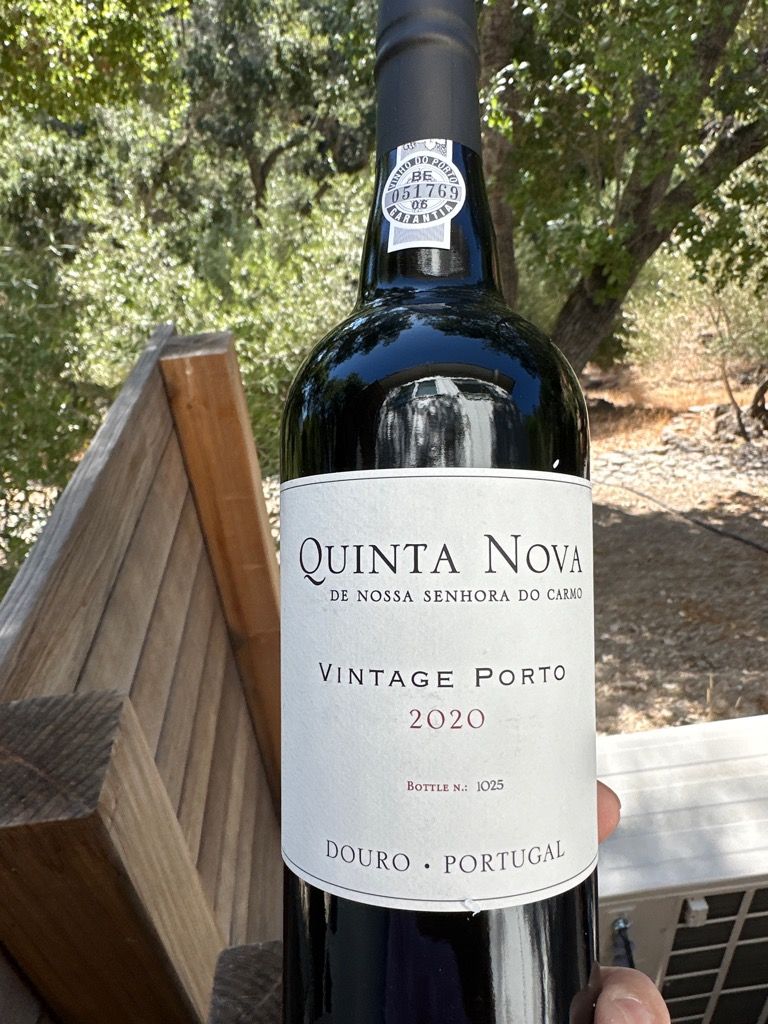 Champalimaud porto vintage 1995 マカオ購入希少品 1995 Quinta Nova de Nossa Senhora do Carmo Porto Vintage