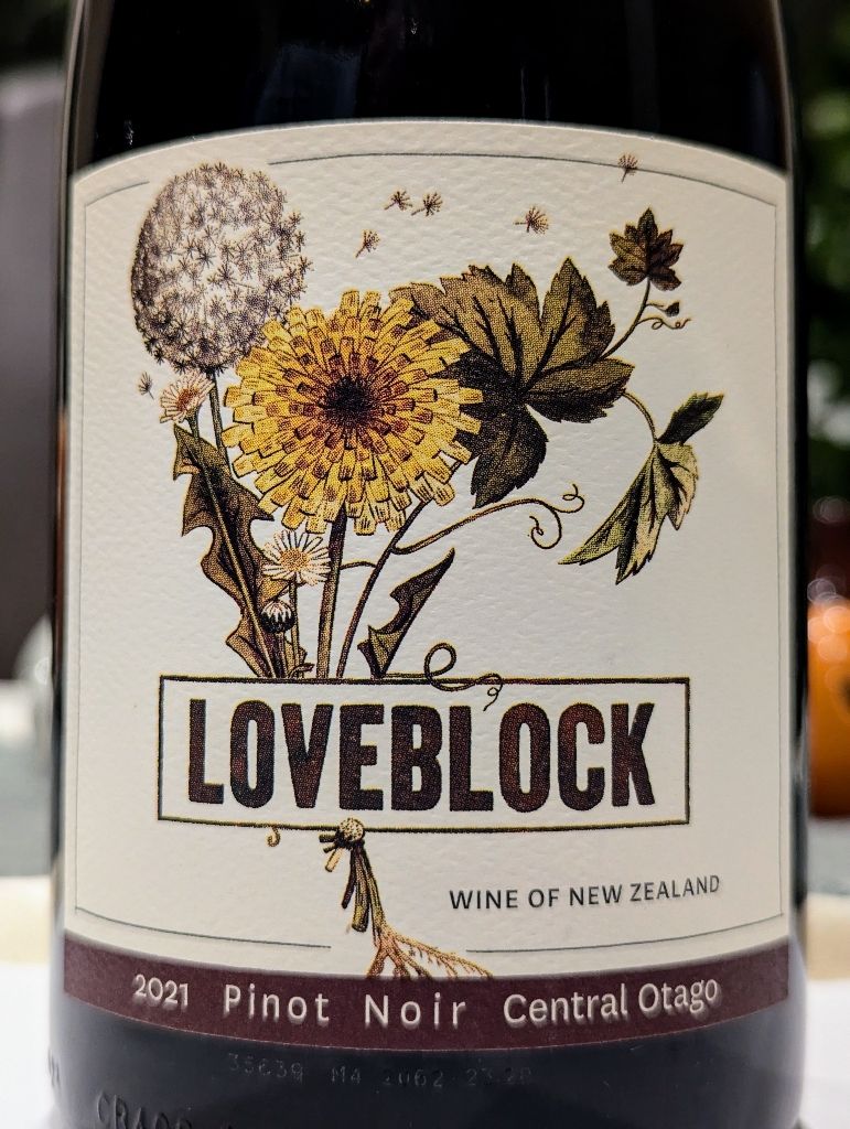 2021 Loveblock Vintners Ltd Pinot Noir - CellarTracker